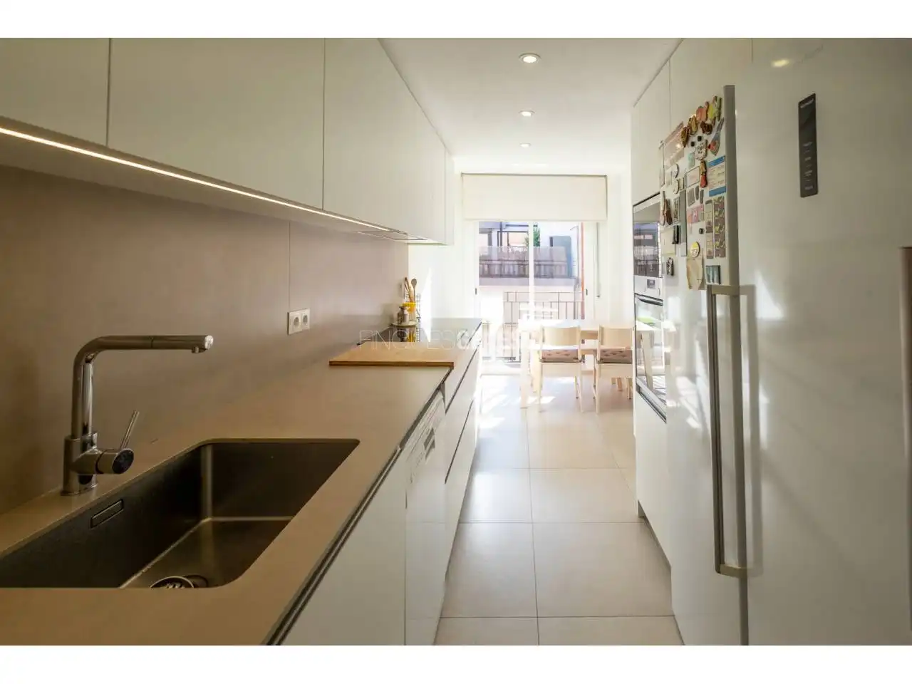 Kitchen of Duplexes for sale in Terrassa  with Air Conditioner, Heating and Private garden