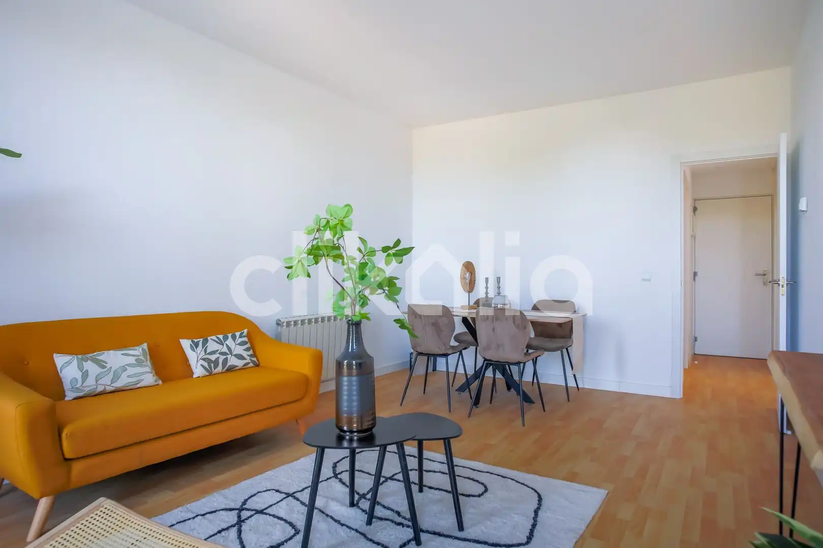 Living room of Flat for sale in Madrid  with Heating, Terrace and Storage room