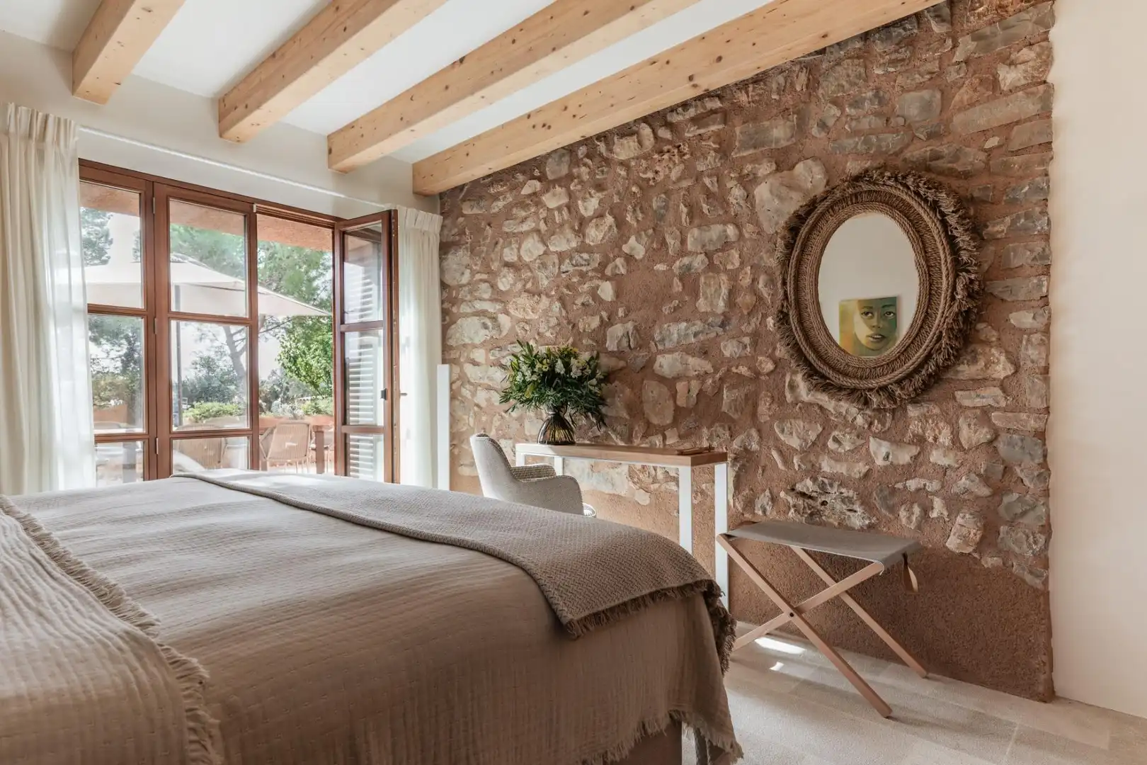 Bedroom of Country homes for sale in Sant Llorenç des Cardassar  with Air Conditioner, Heating and Private garden