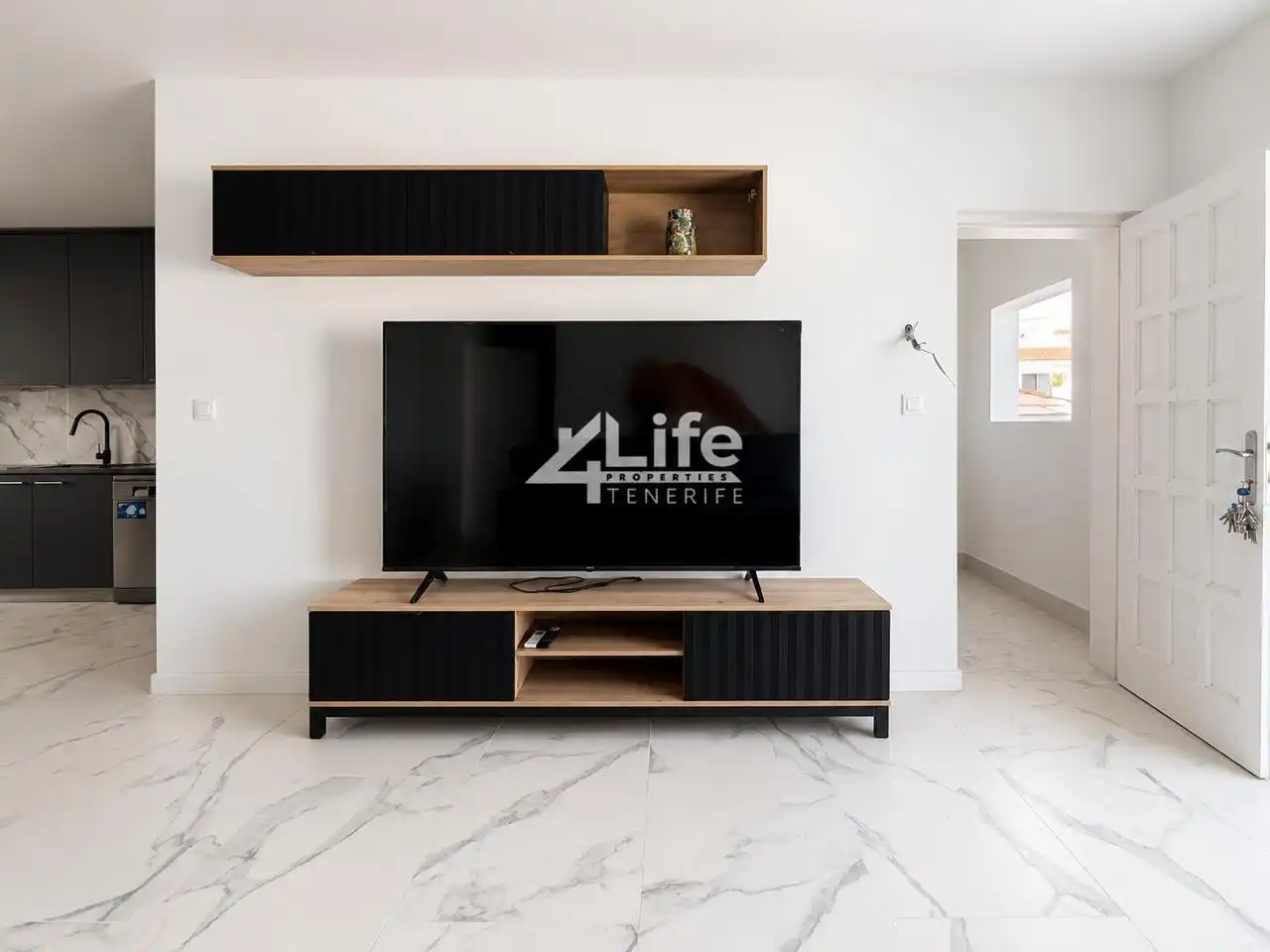 Wohnzimmer von Wohnung zur Miete in San Miguel de Abona mit Klimaanlage, Terrasse und Möbliert