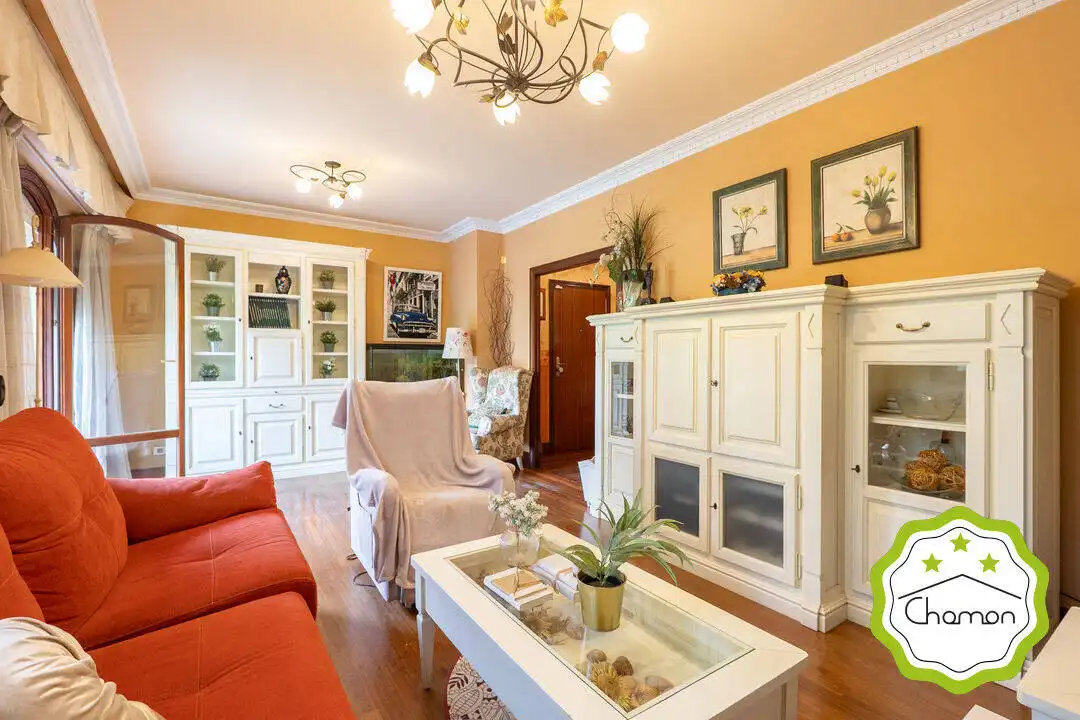 Sala de estar de Casa o chalet en venta en Arrigorriaga con Jardín privado