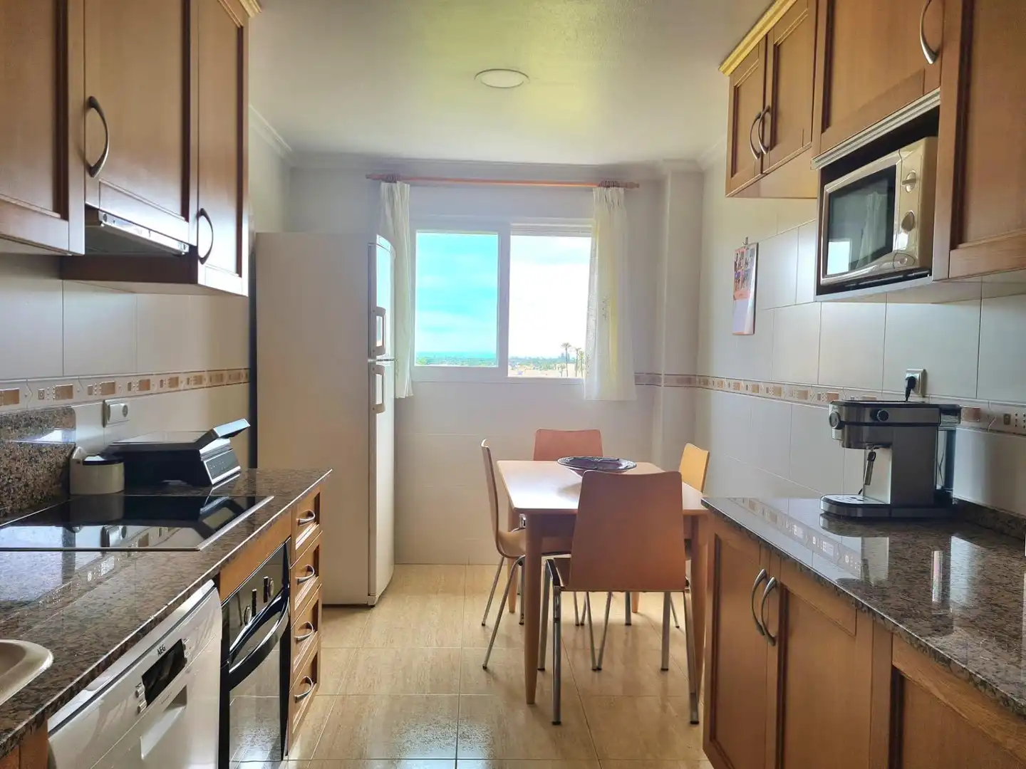 Kitchen of Flat for sale in Elche / Elx  with Air Conditioner, Heating and Terrace