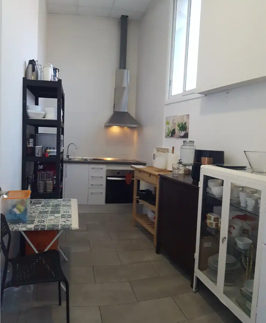 Kitchen of Ground floor for sale in Badalona  with Air Conditioner, Heating and Parquet flooring
