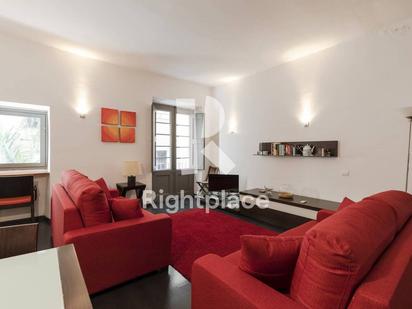 Sala d'estar de Apartament en venda en  Barcelona Capital amb Balcó