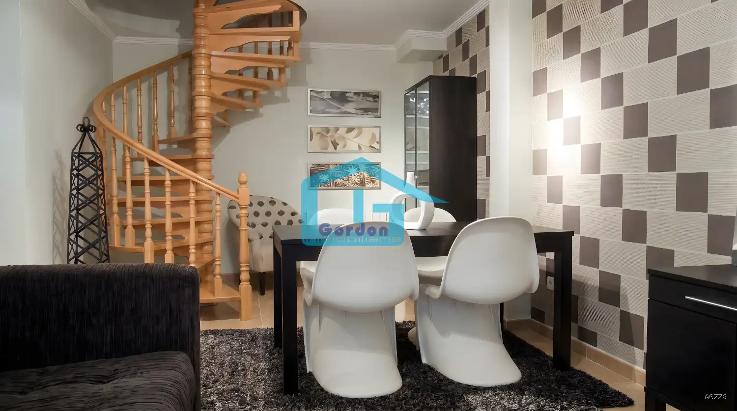Living room of Duplexes for sale in Ribadumia  with Parquet flooring
