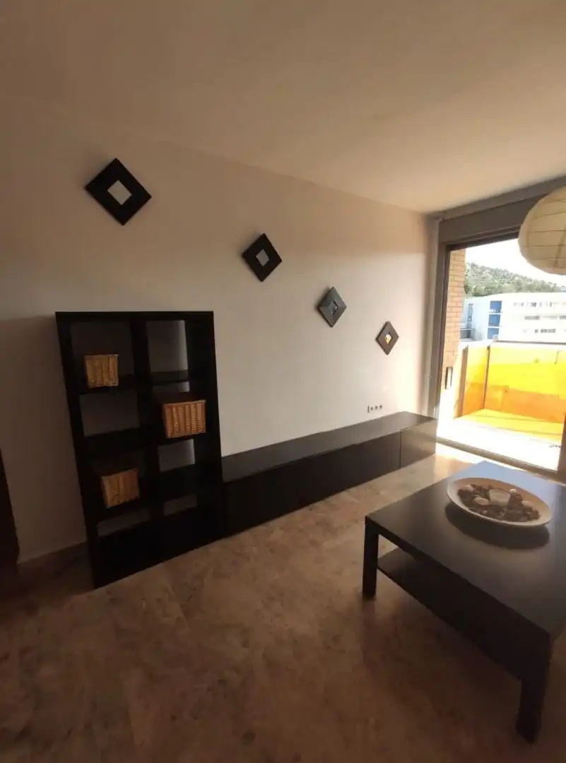 Wohnzimmer von Wohnung zur Miete in Málaga mit Klimaanlage, Terrasse und Abstellraum