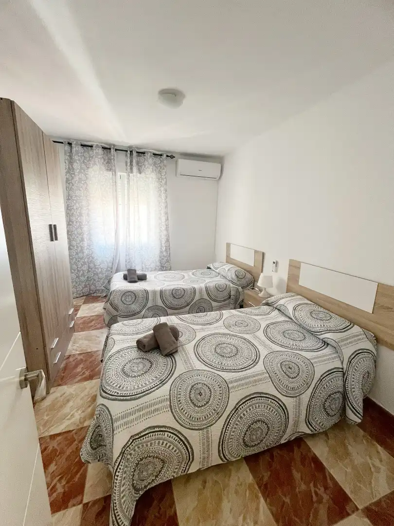 Bedroom of Flat for sale in Córdoba  with Air Conditioner and Terrace