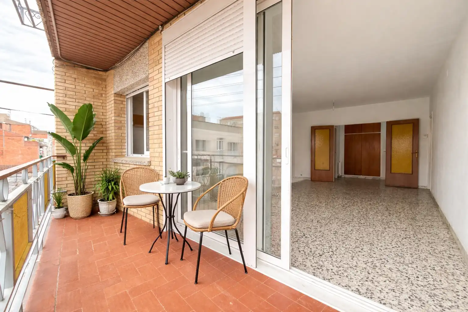 Terrace of Flat for sale in Mollet del Vallès  with Heating and Balcony