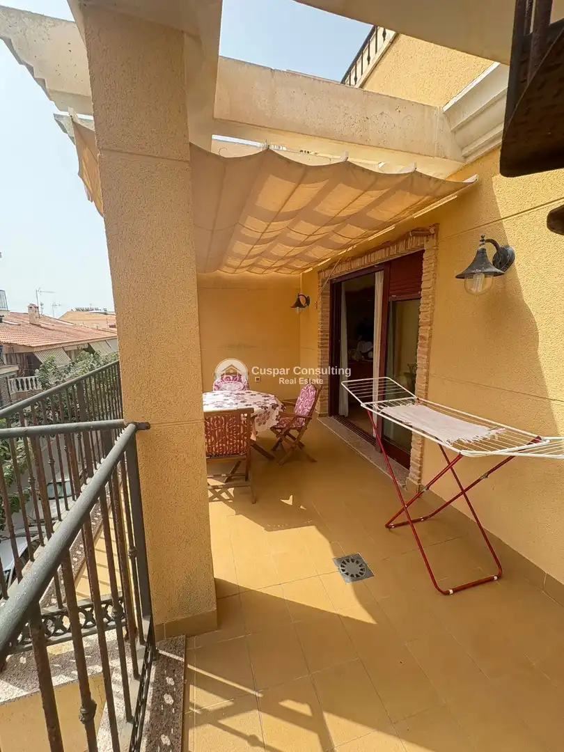 Terraza de Ático en venta en Población de Arroyo con Calefacción y Amueblado