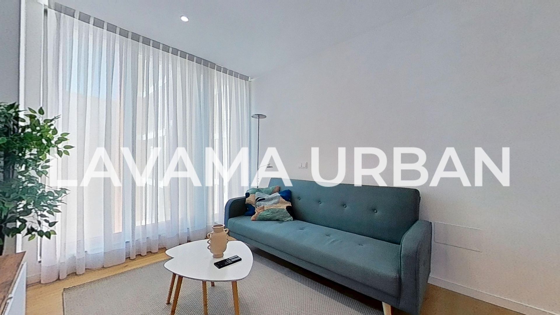 Sala d'estar de Pis de lloguer en  Madrid Capital amb Aire condicionat, Calefacció i Moblat