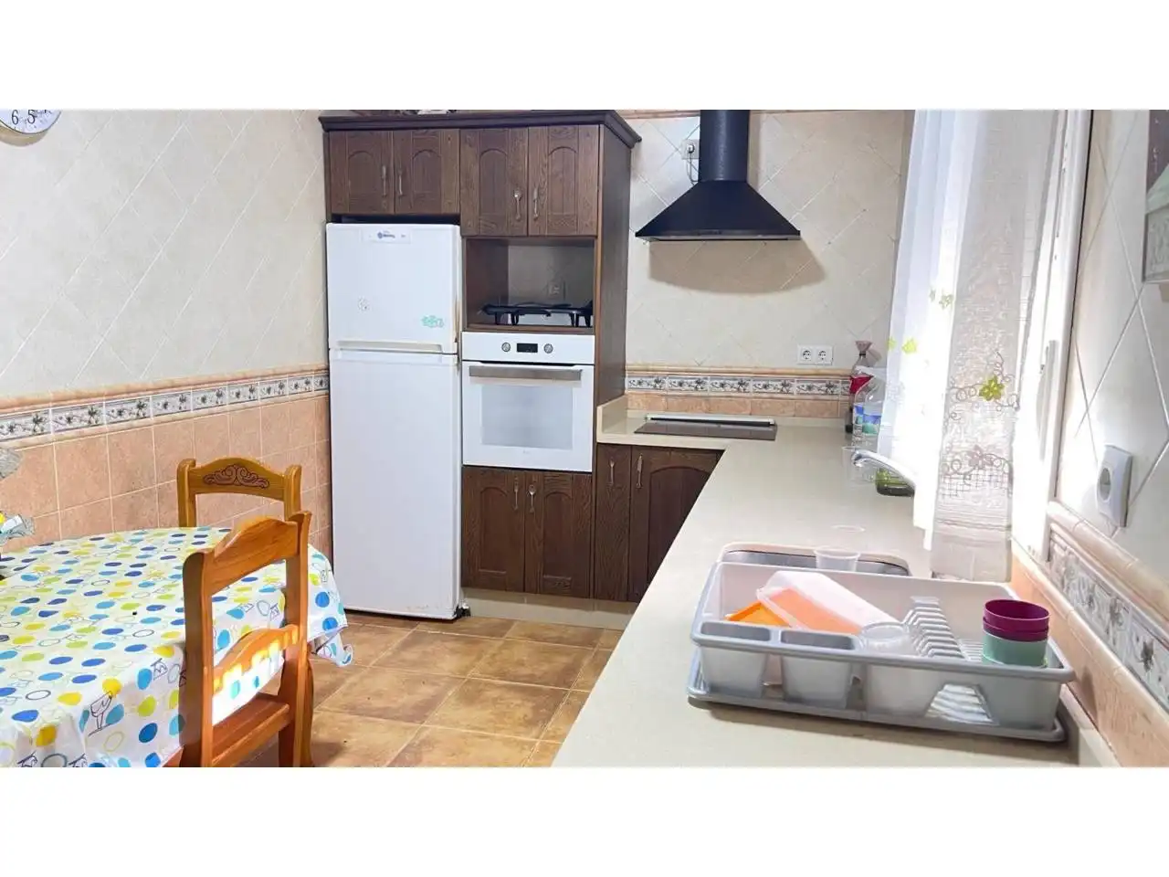 Kitchen of Flat for sale in Chiclana de la Frontera  with Private garden, Swimming Pool and Furnished