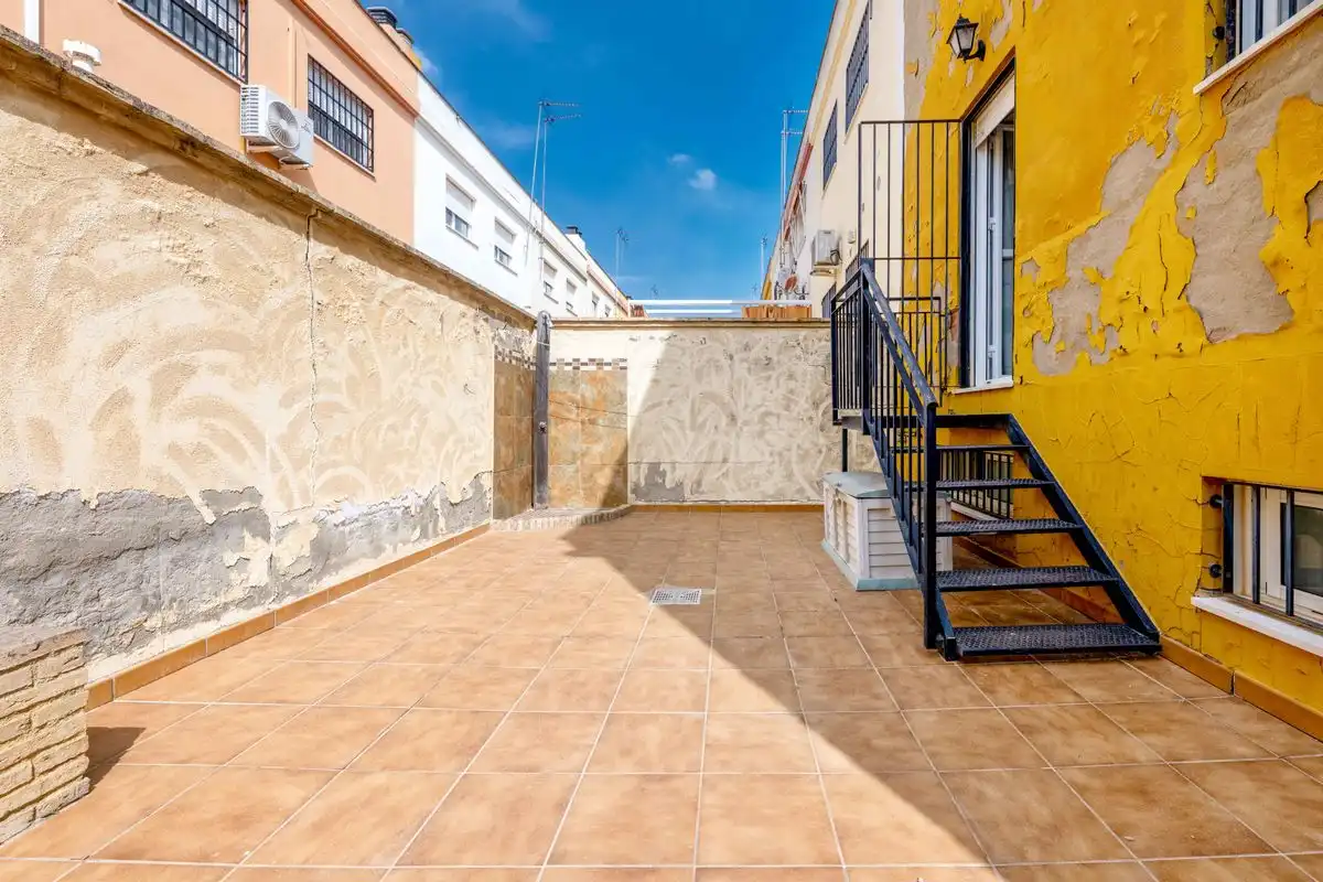 Terraza de Casa adosada en venta en Espartinas con Calefacción y Amueblado