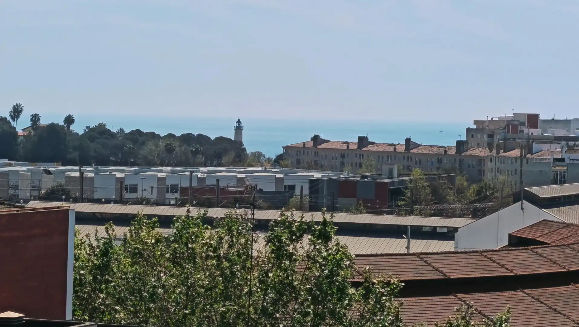 Vista exterior de Piso en venta en Vilanova i la Geltrú con Calefacción y Trastero