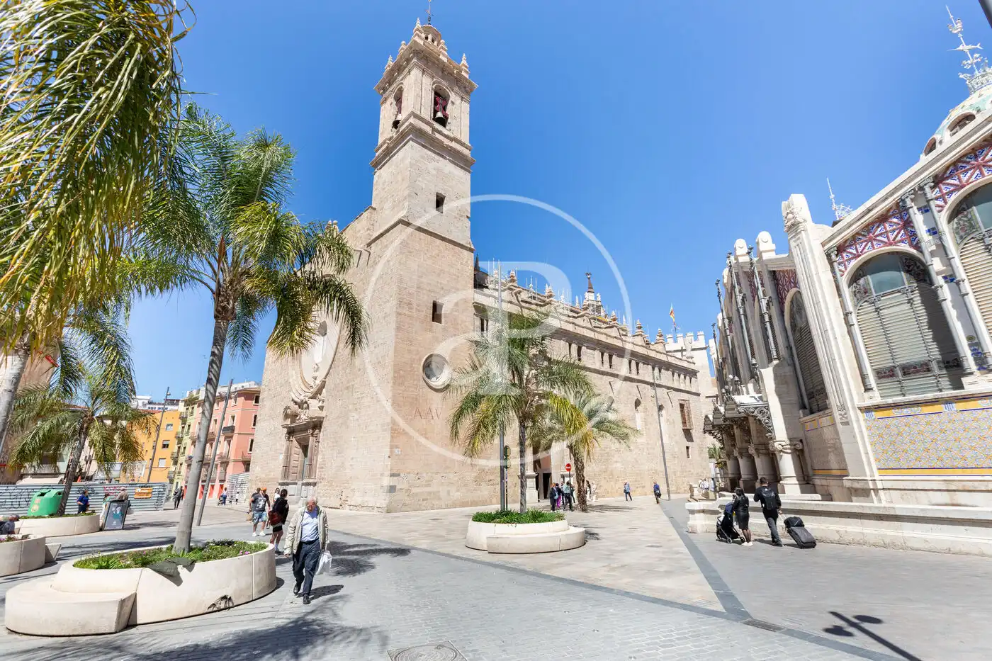 Vista exterior de Pis en venda en Valencia amb Aire condicionat, Calefacció i Moblat