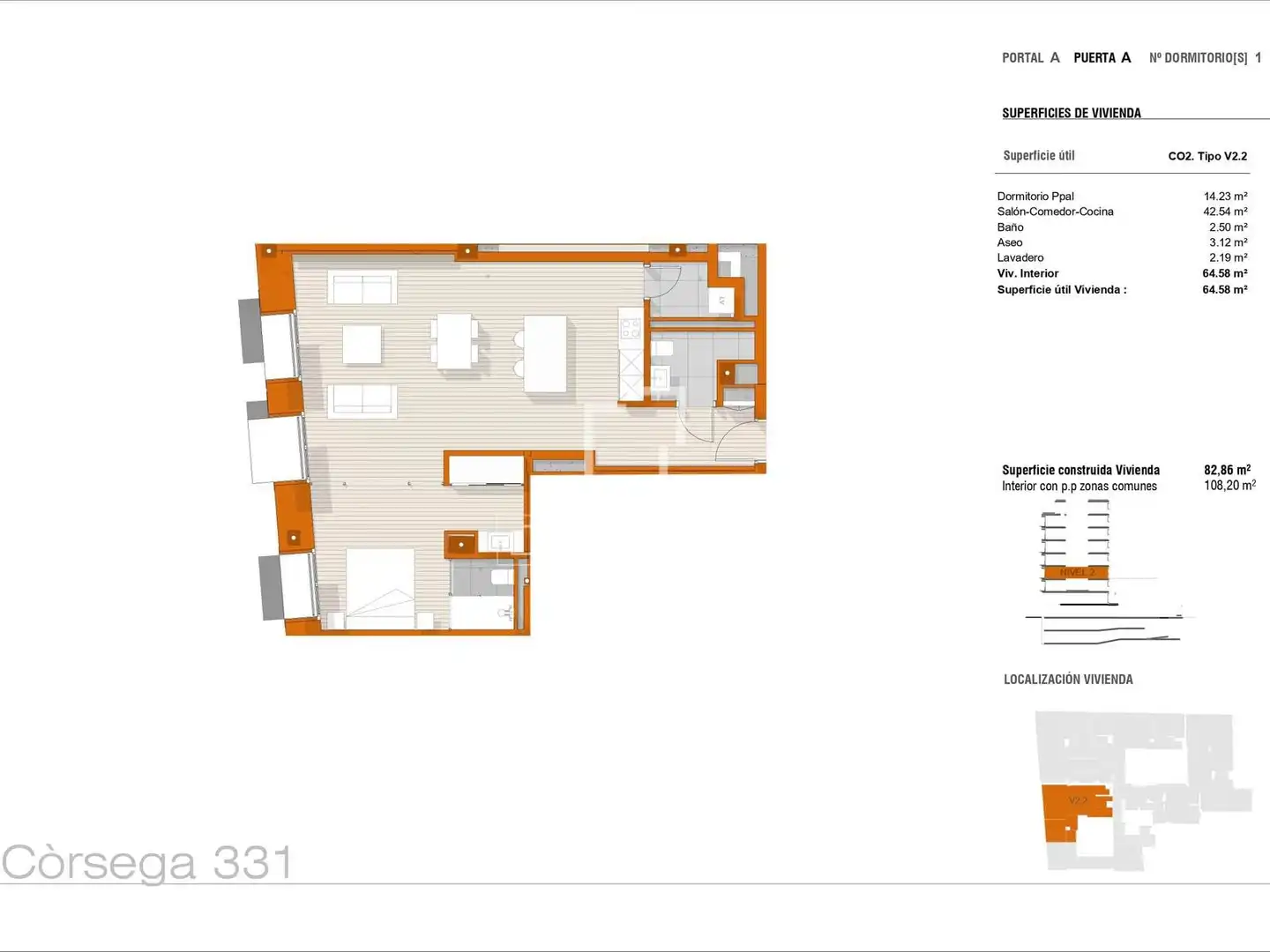 Piso en venta en Barcelona con Aire acondicionado, Terraza y Piscina