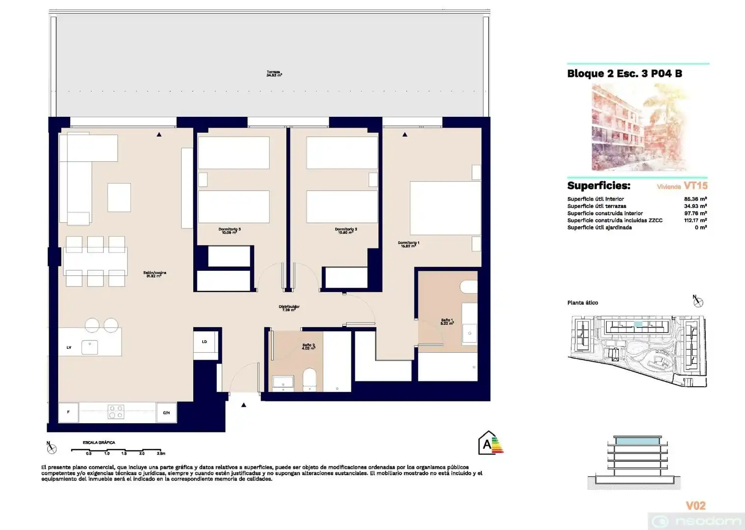 Attic for sale in El Puerto