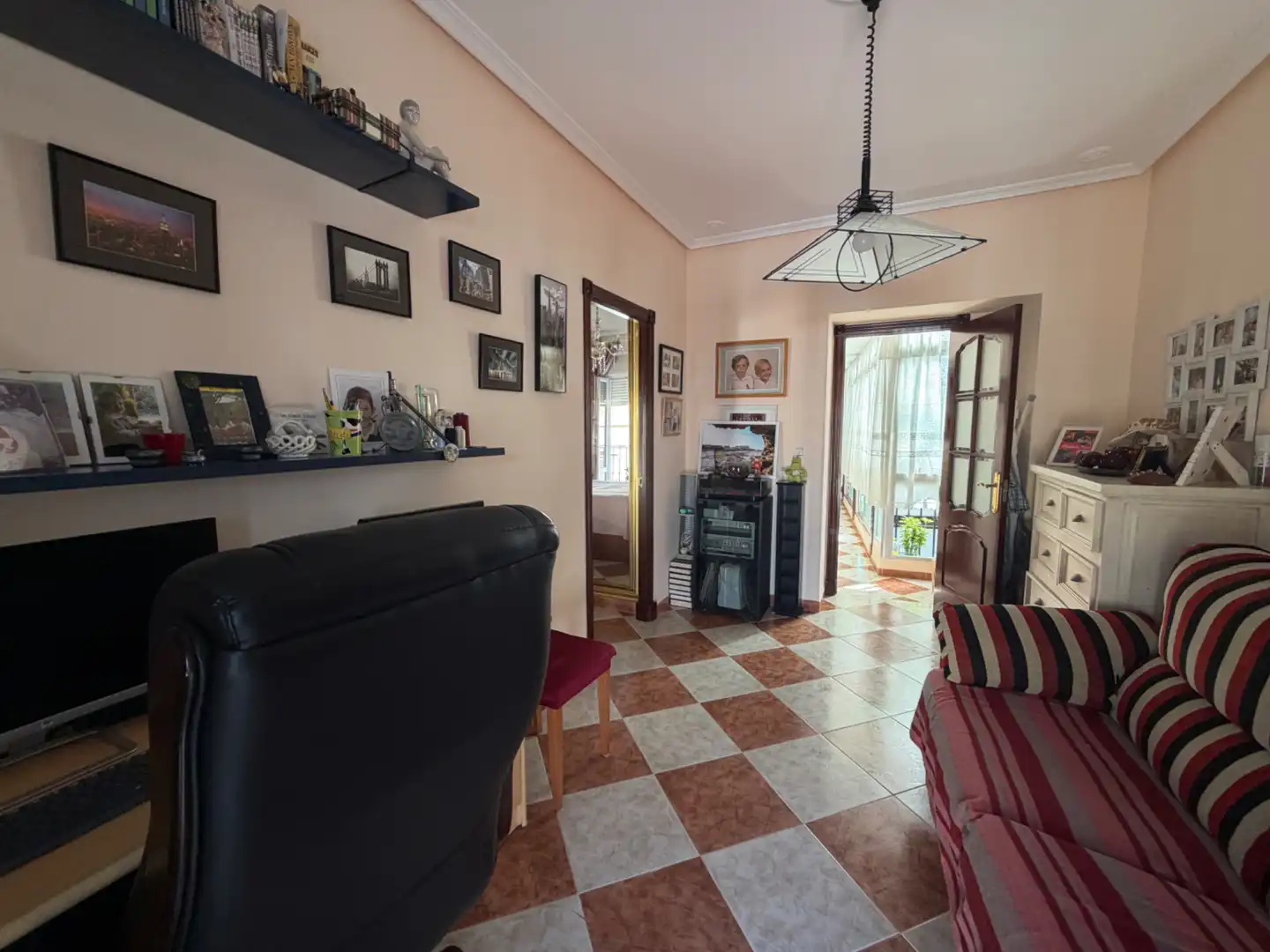 Living room of Flat for sale in Centro Histórico
