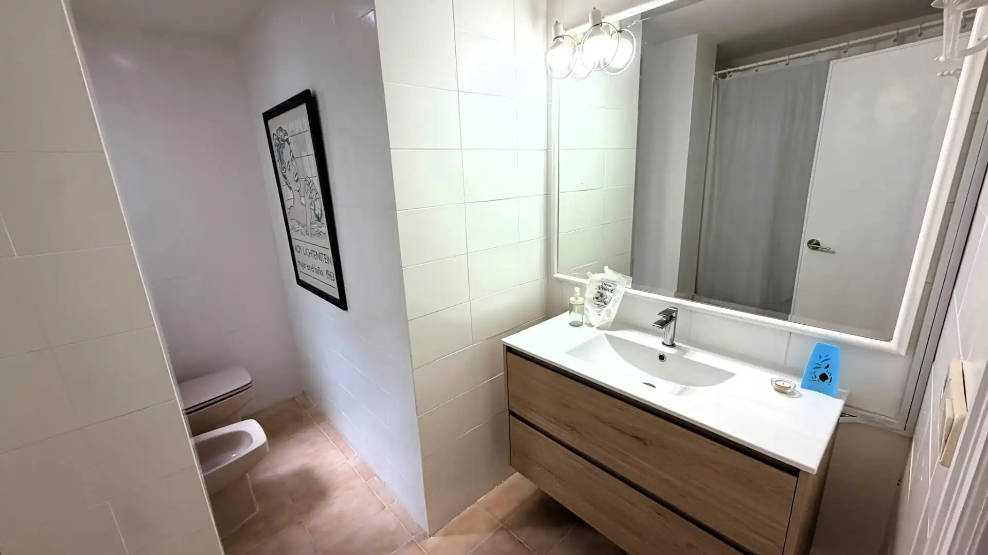 Baño de Dúplex de alquiler en Ciutat Vella 