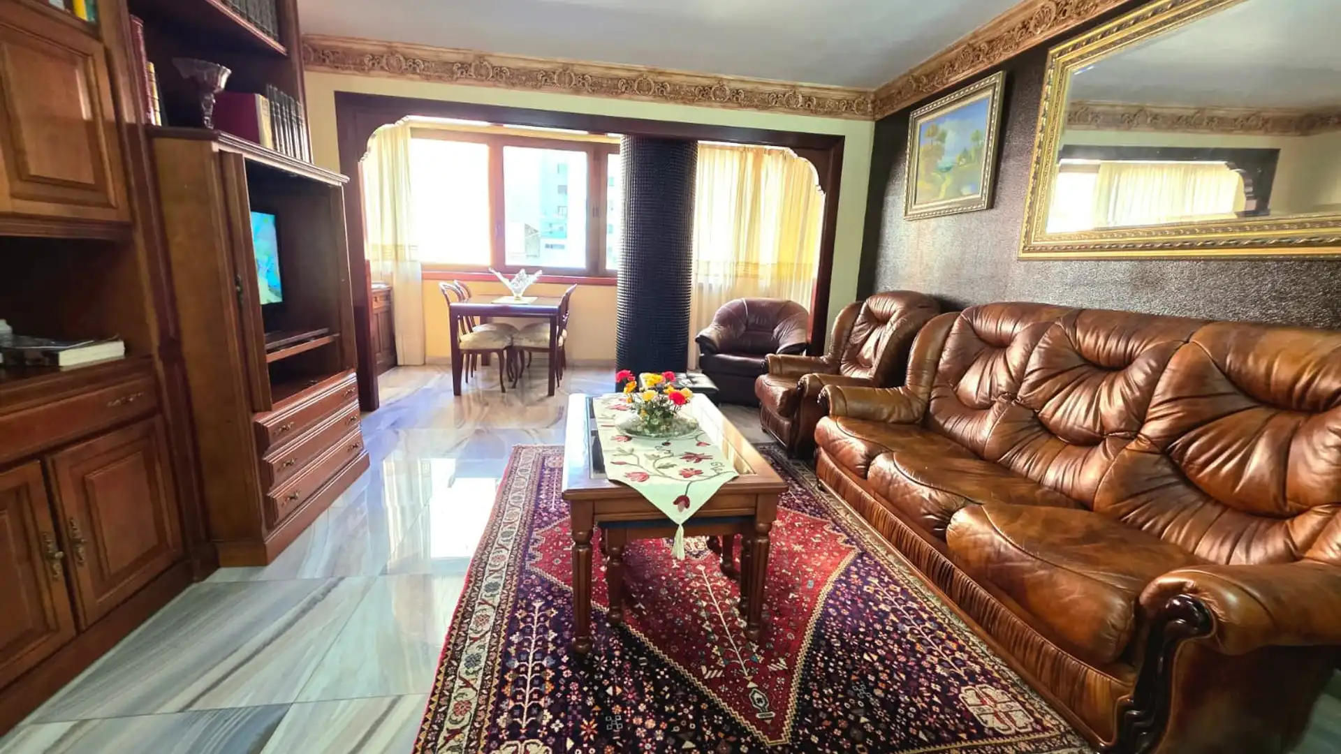 Living room of Flat for sale in Alicante / Alacant  with Air Conditioner, Terrace and Swimming Pool