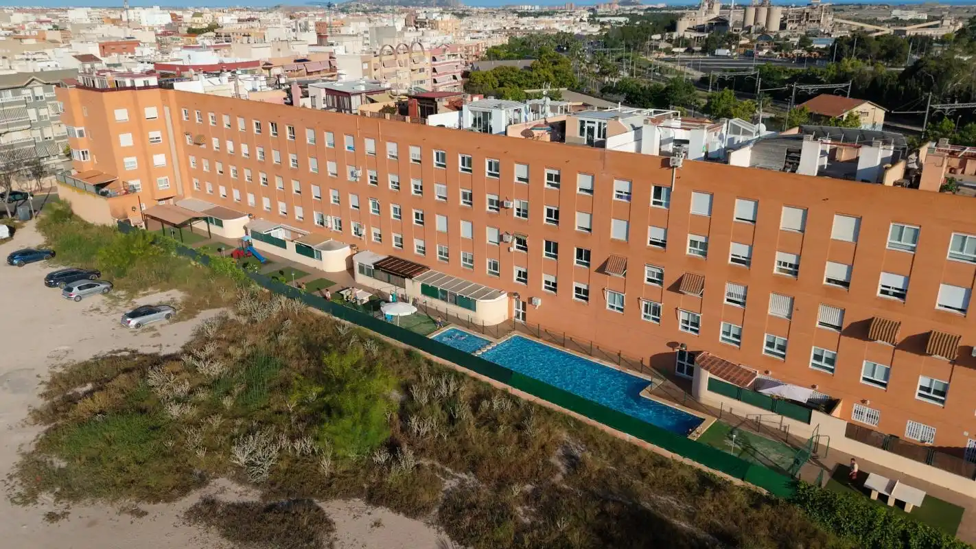 Exterior view of Flat for sale in San Vicente del Raspeig / Sant Vicent del Raspeig  with Air Conditioner, Heating and Private garden