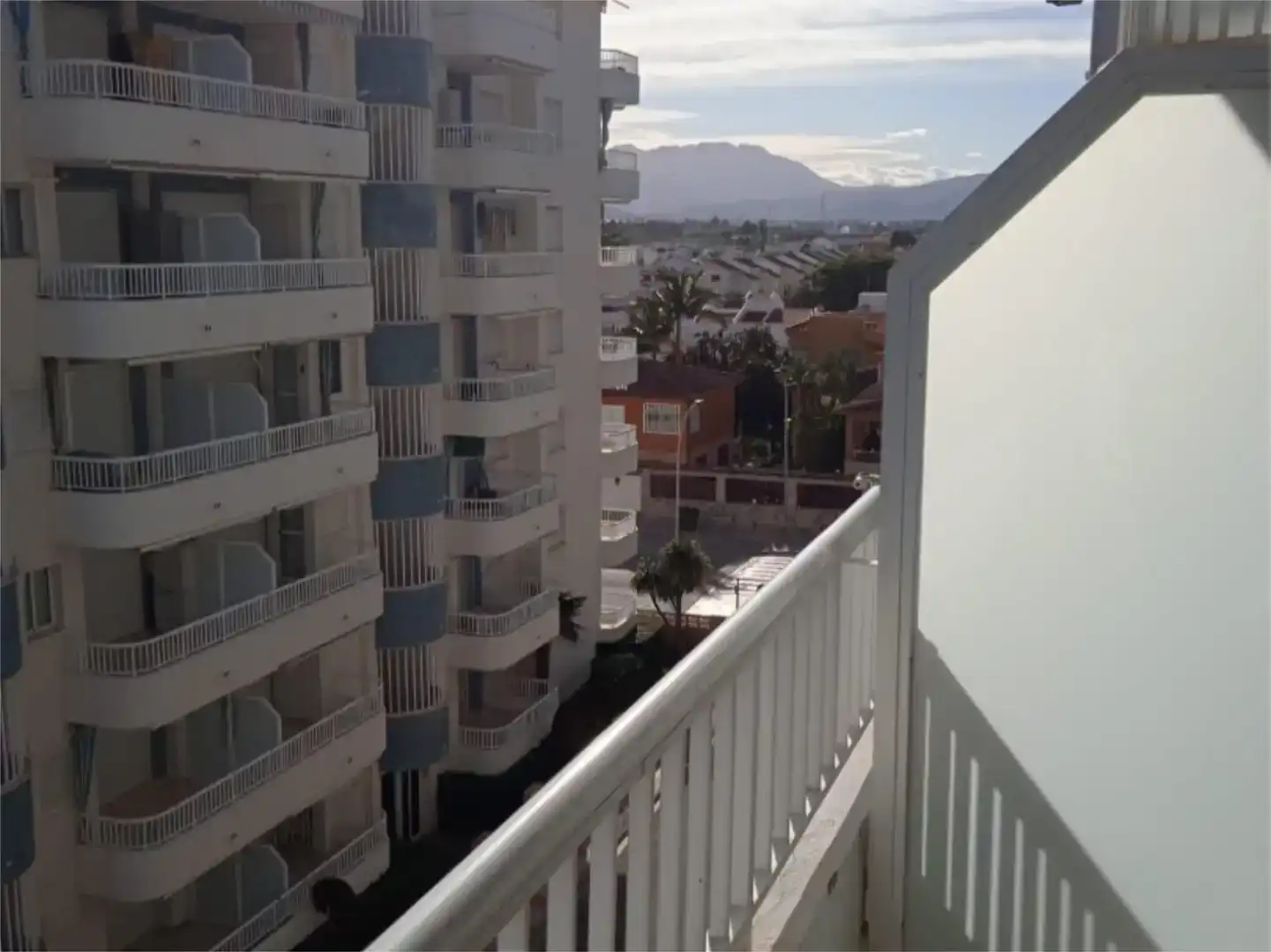 Terrasse von Wohnung zur Miete in Daimús mit Schwimmbad