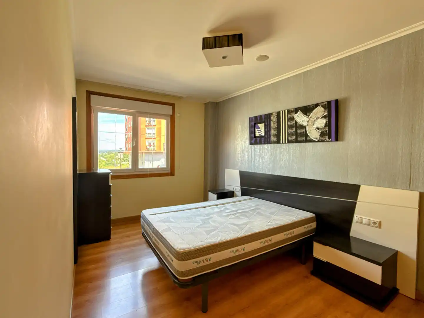 Bedroom of Flat for rent in Santa Comba  with Heating, Parquet flooring and Terrace