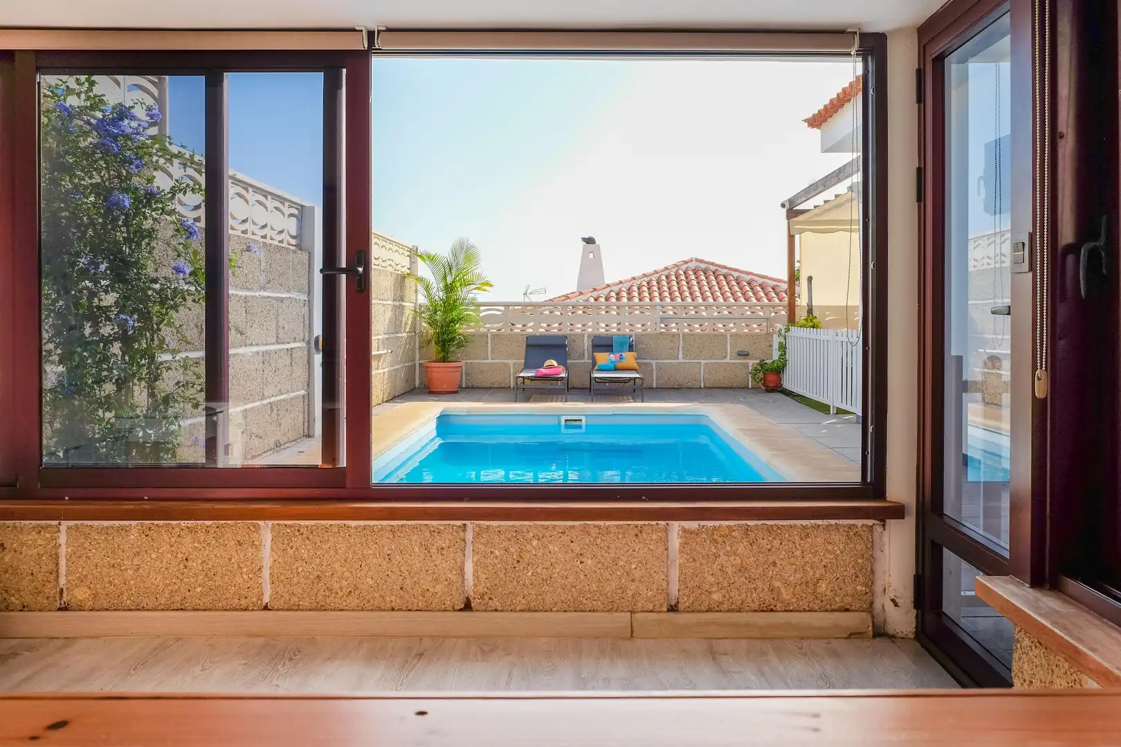 Swimming pool of Houses for sale in Adeje  with Furnished