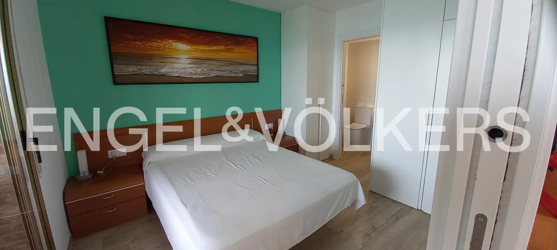 Schlafzimmer von Wohnung zur Miete in Mont-roig del Camp mit Klimaanlage, Heizung und Parkett