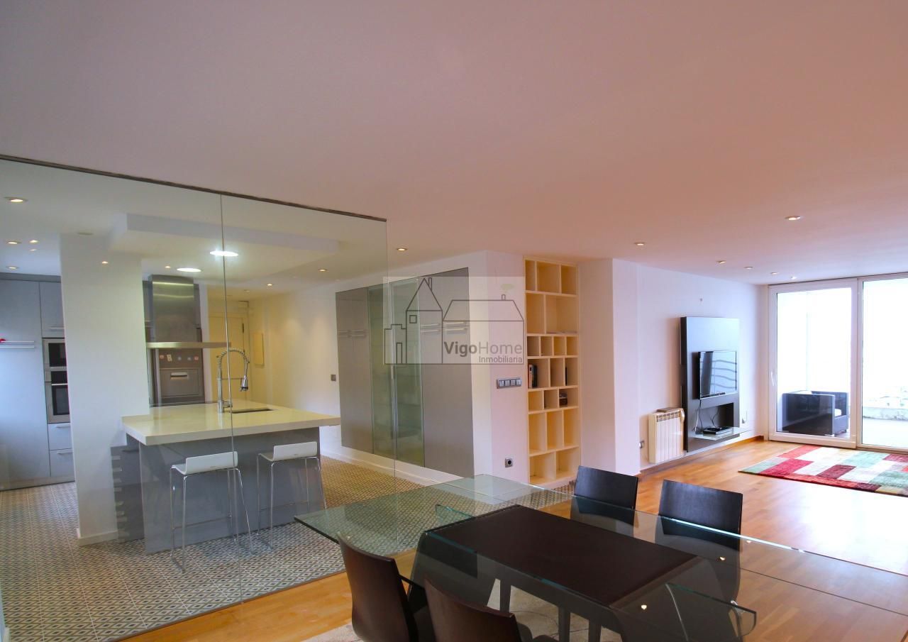 Living room of Flat to rent in Baiona  with Heating, Terrace and Storage room
