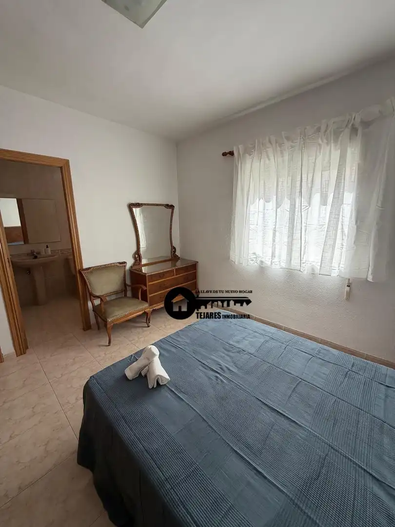 Schlafzimmer von Wohnung zur Miete in Albacete mit Möbliert
