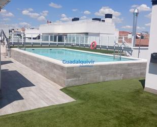 Swimming pool of Apartment for sale in  Sevilla Capital  with Air Conditioner