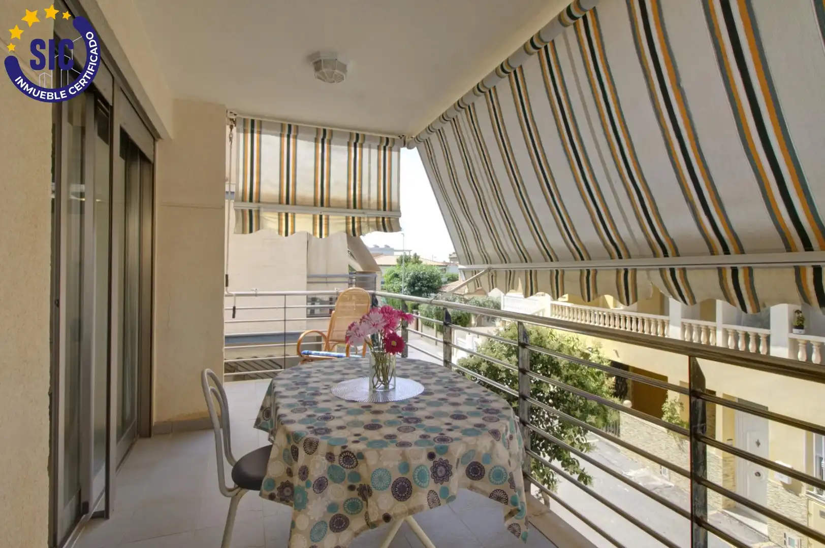 Terraza de Casa adosada en venta en Chilches / Xilxes con Jardín privado, Terraza y Amueblado