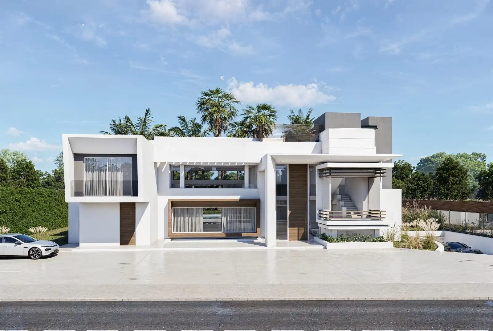 Vista exterior de Casa o xalet en venda en Marbella amb Aire condicionat, Calefacció i Jardí privat