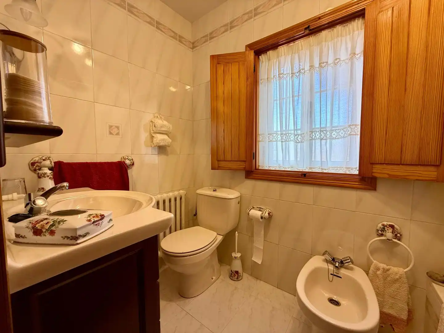 Baño de Casa o chalet en venta en San Amaro con Calefacción, Jardín privado y Parquet