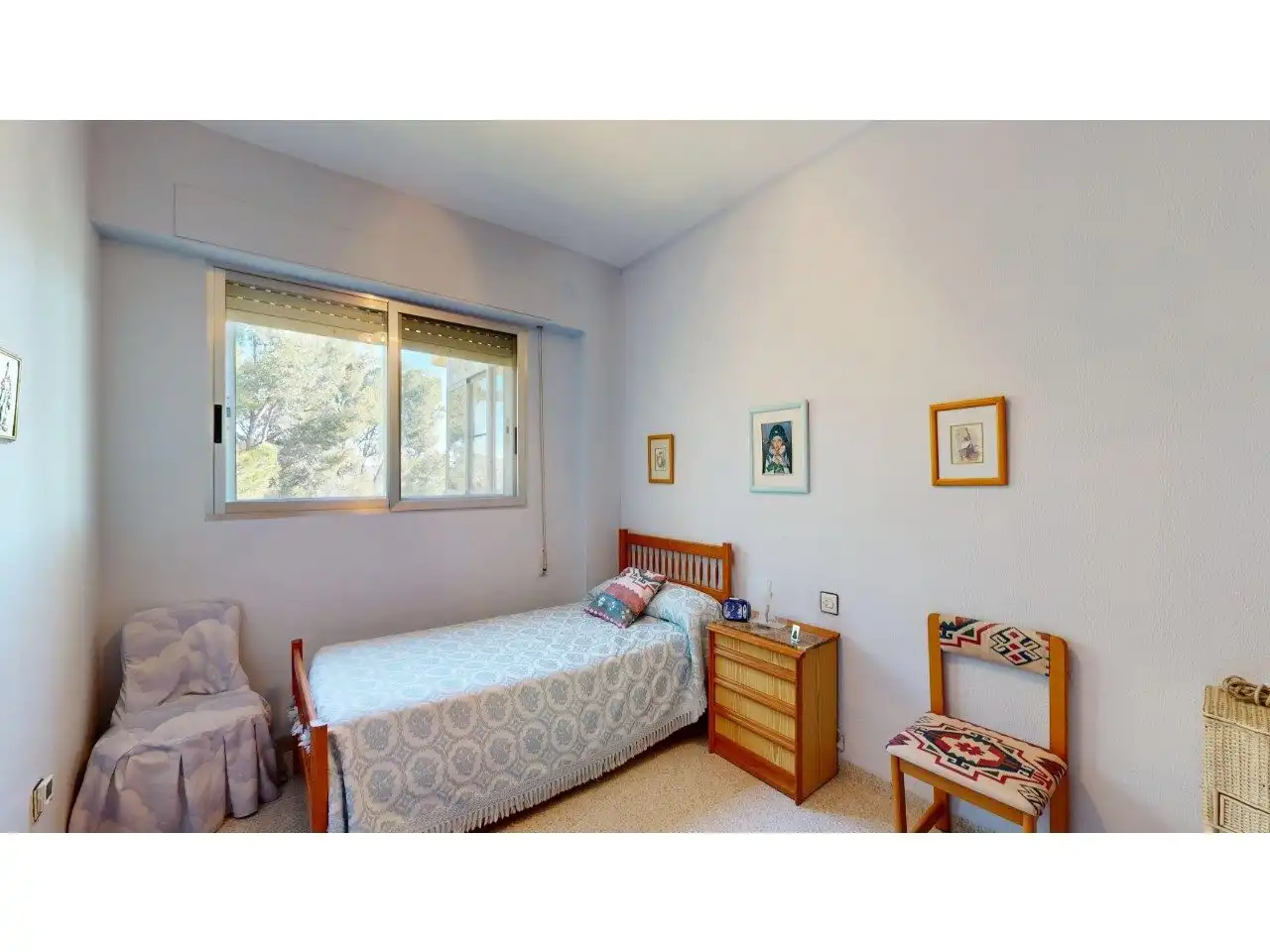 Dormitori de Casa o xalet en venda en Gilet amb Aire condicionat, Jardí privat i Terrassa