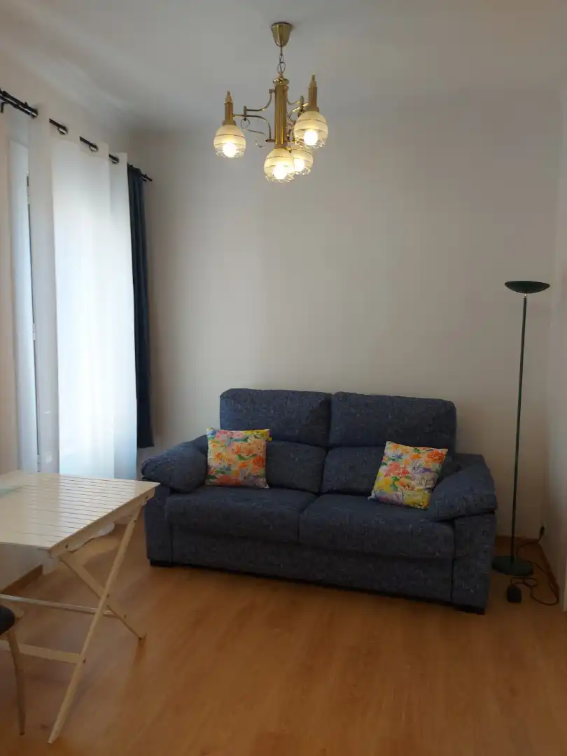 Sala d'estar de Apartament de lloguer en Zaragoza amb Calefacció, Moblat i Forn