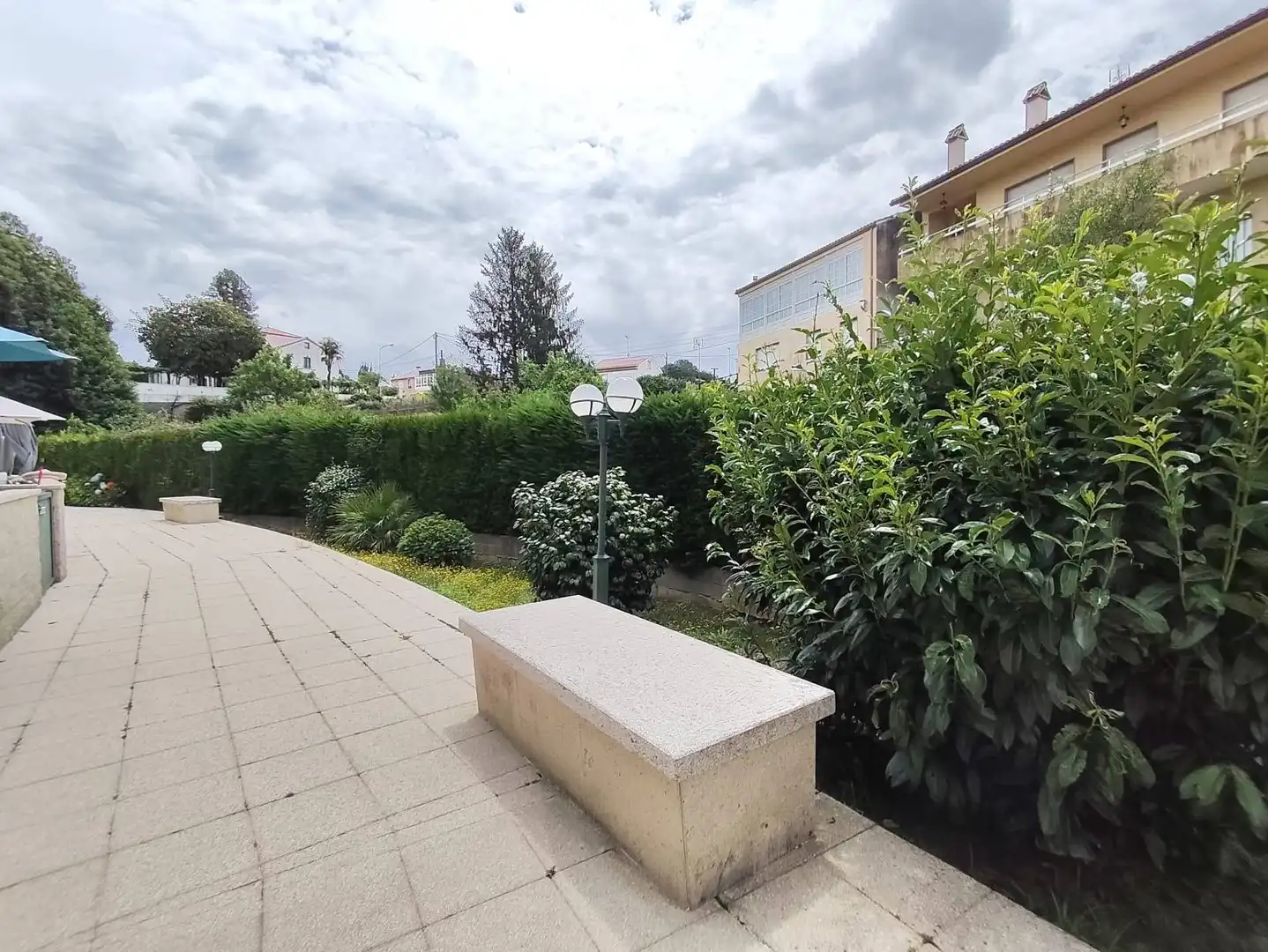 Jardín de Casa adosada en venta en Teo con Calefacción, Jardín privado y Terraza