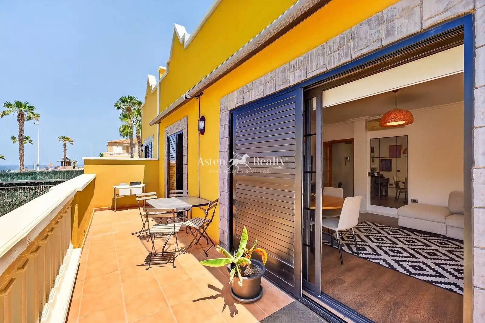 Terrace of Detached homes for sale in Adeje  with Air Conditioner, Heating and Private garden