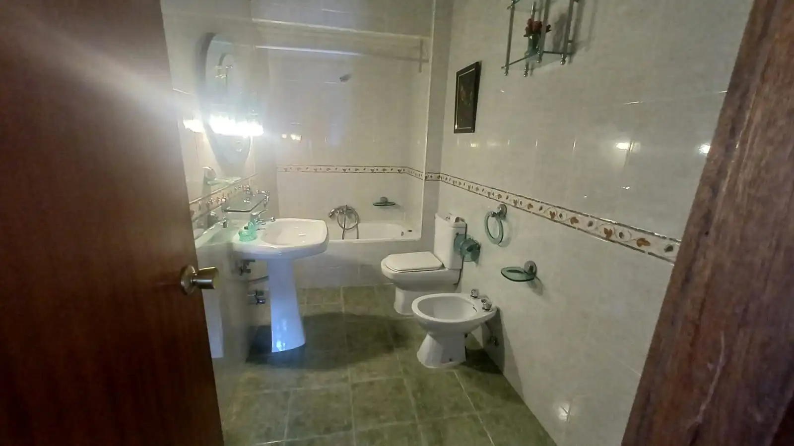 Badezimmer von Wohnung zum Verkauf in Collado Villalba mit Heizung, Parkett und Terrasse