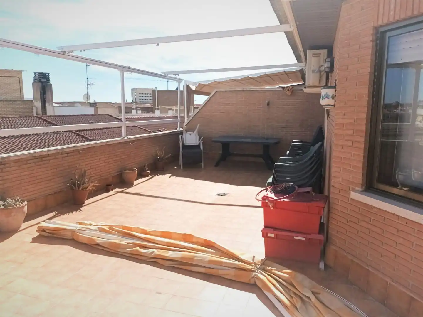 Terraza de Ático en venta en Ciudad Real con Aire acondicionado, Terraza y Trastero