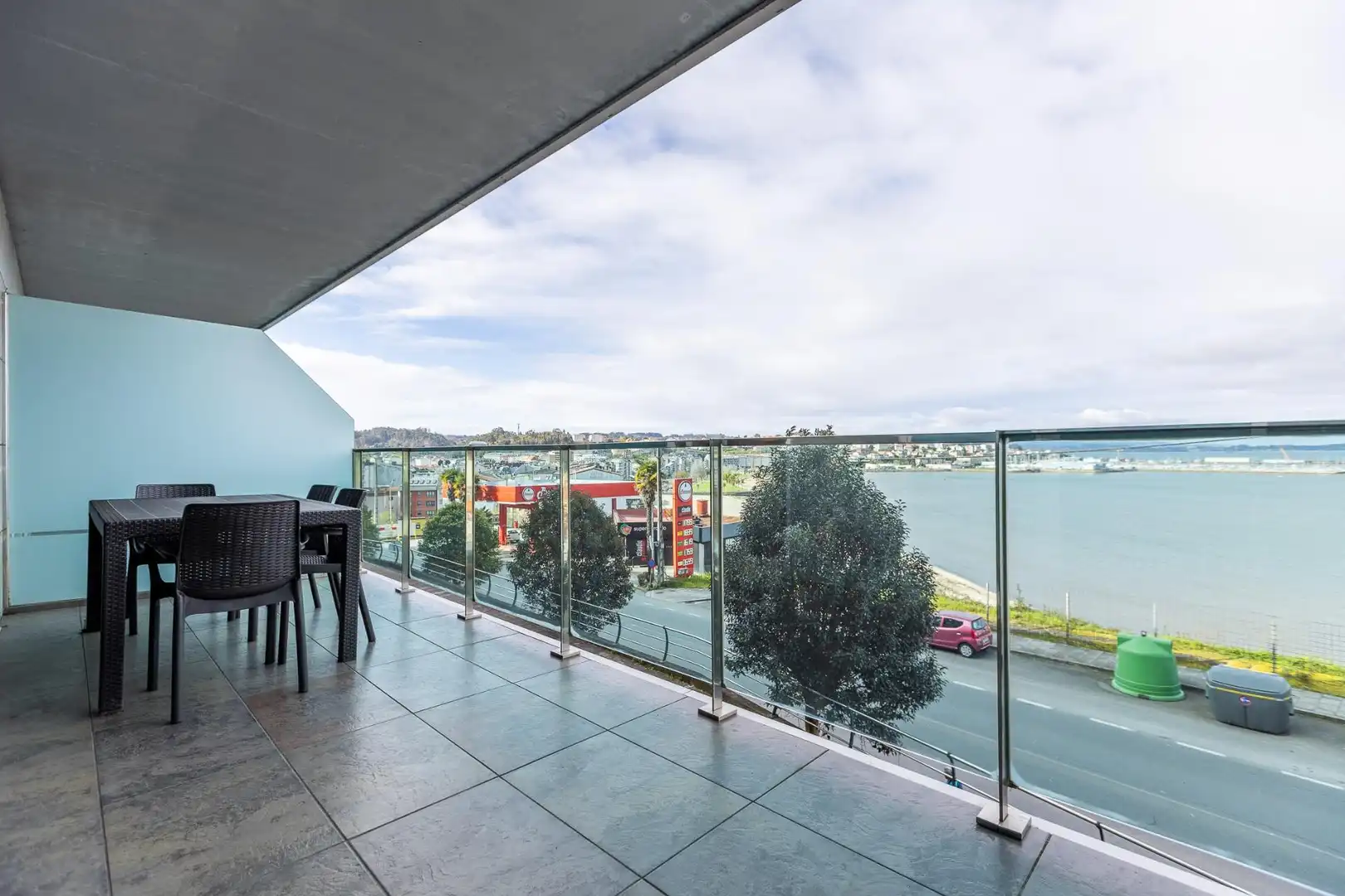 Terrasse von Wohnung zum Verkauf in Sada (A Coruña) mit Privatgarten, Terrasse und Abstellraum