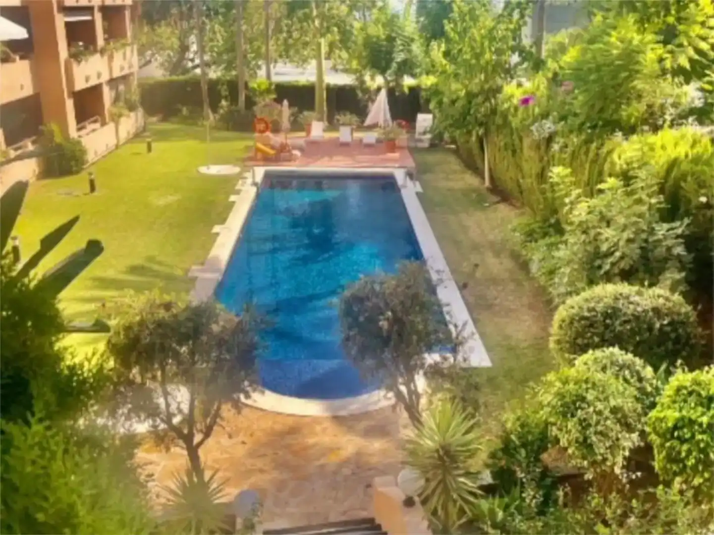 Piscina de Pis de lloguer en Marbella amb Aire condicionat i Piscina