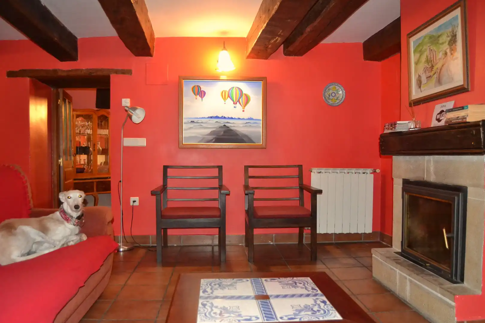 Sala de estar de Casa o chalet en venta en Borau con Calefacción, Parquet y Trastero