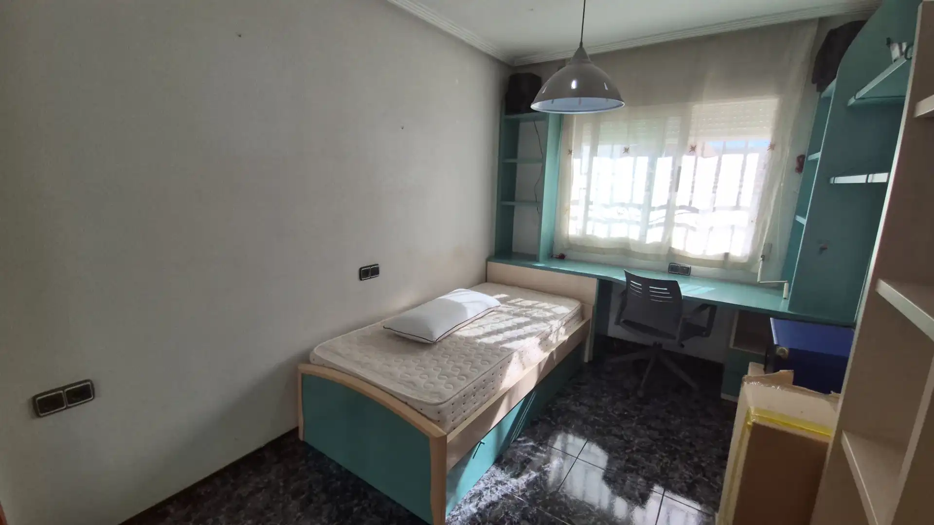 Dormitori de Casa adosada en venda en Alcantarilla amb Terrassa, Moblat i Balcó