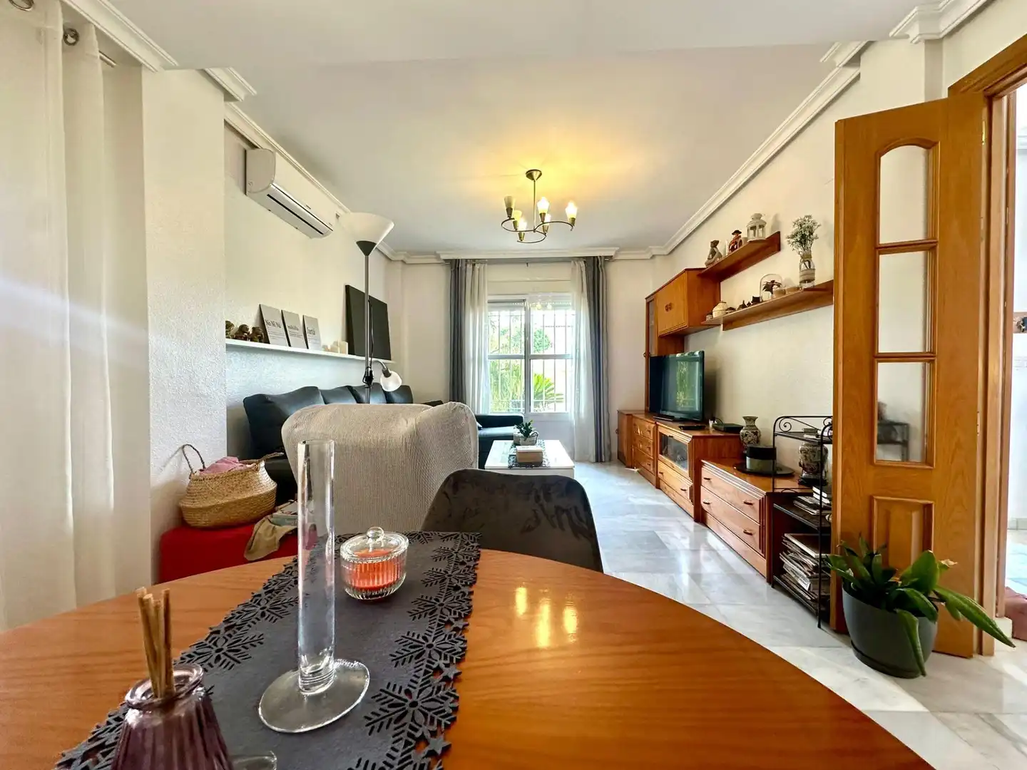 Living room of Duplexes for sale in Almería  with Private garden, Terrace and Storage room