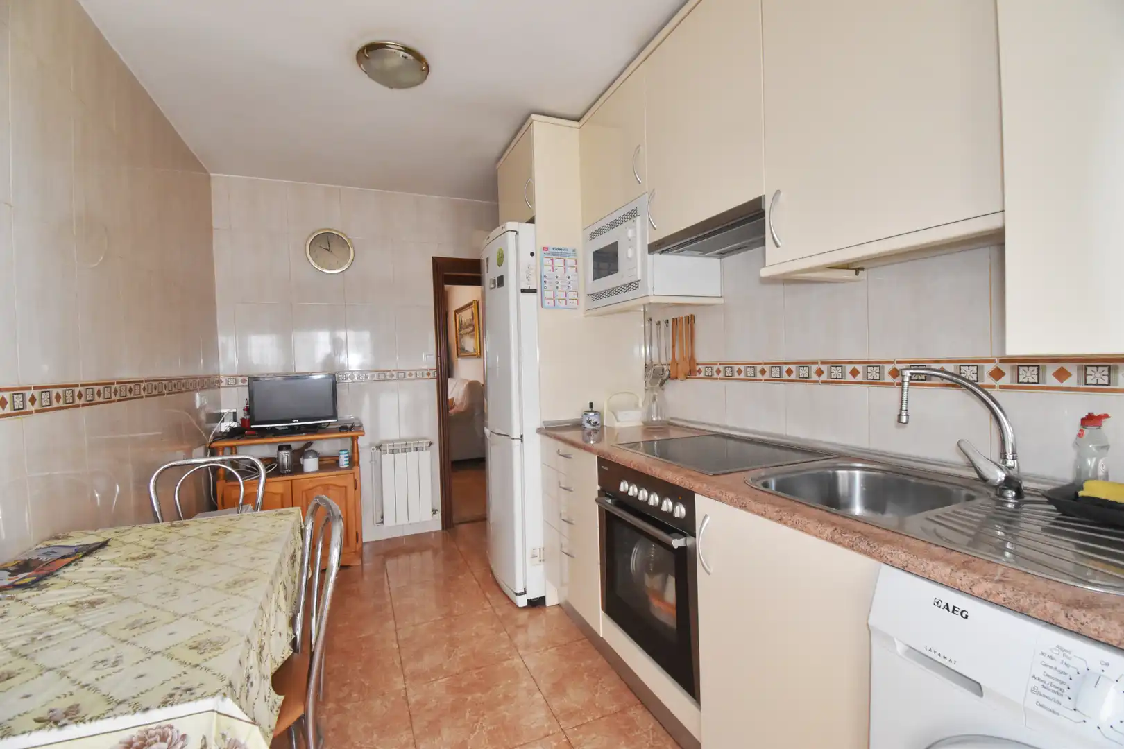 Cocina de Piso en venta en Madrid con Calefacción, Parquet y Amueblado