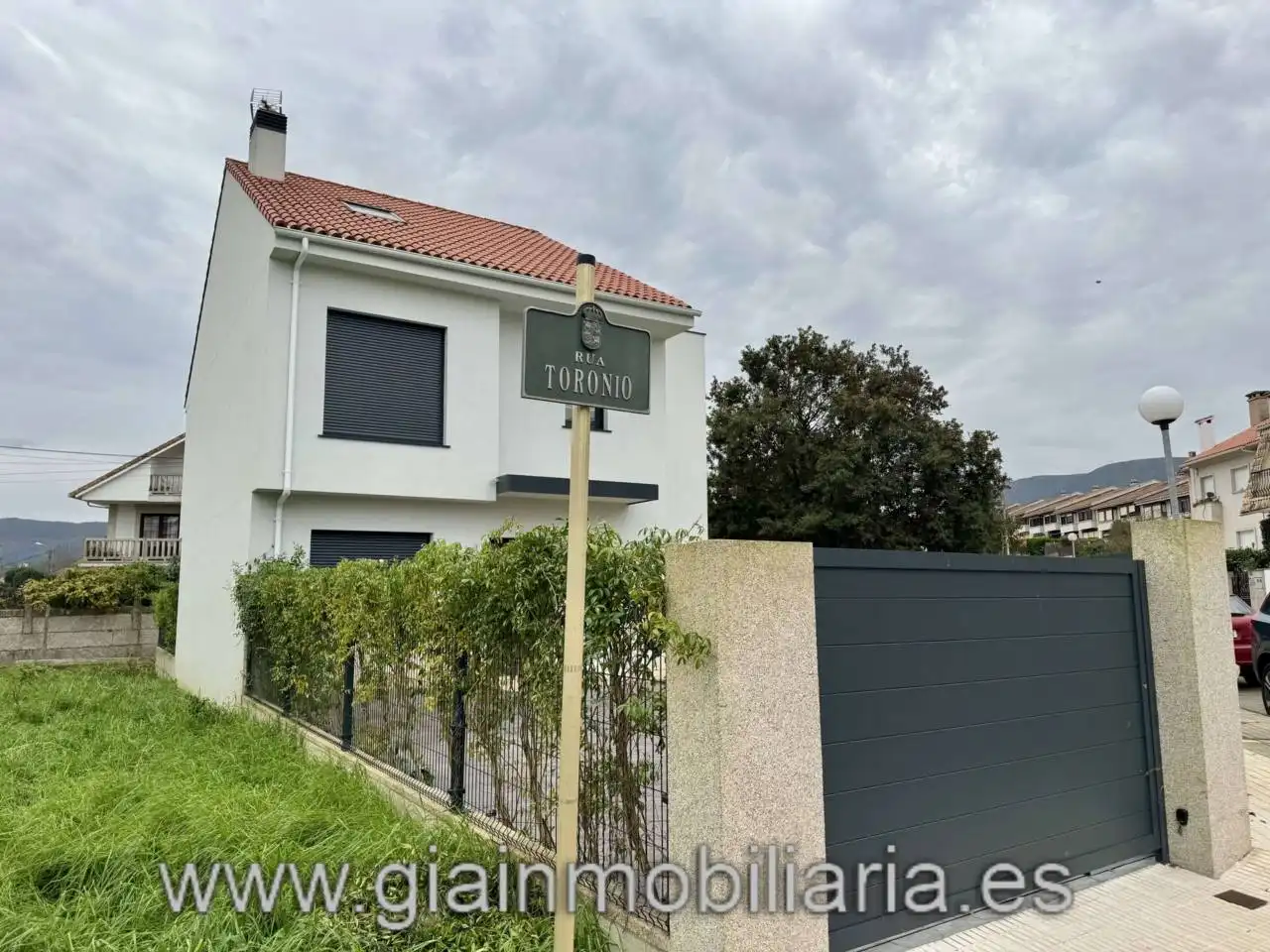 Exterior view of Houses for sale in Baiona  with Heating, Private garden and Terrace
