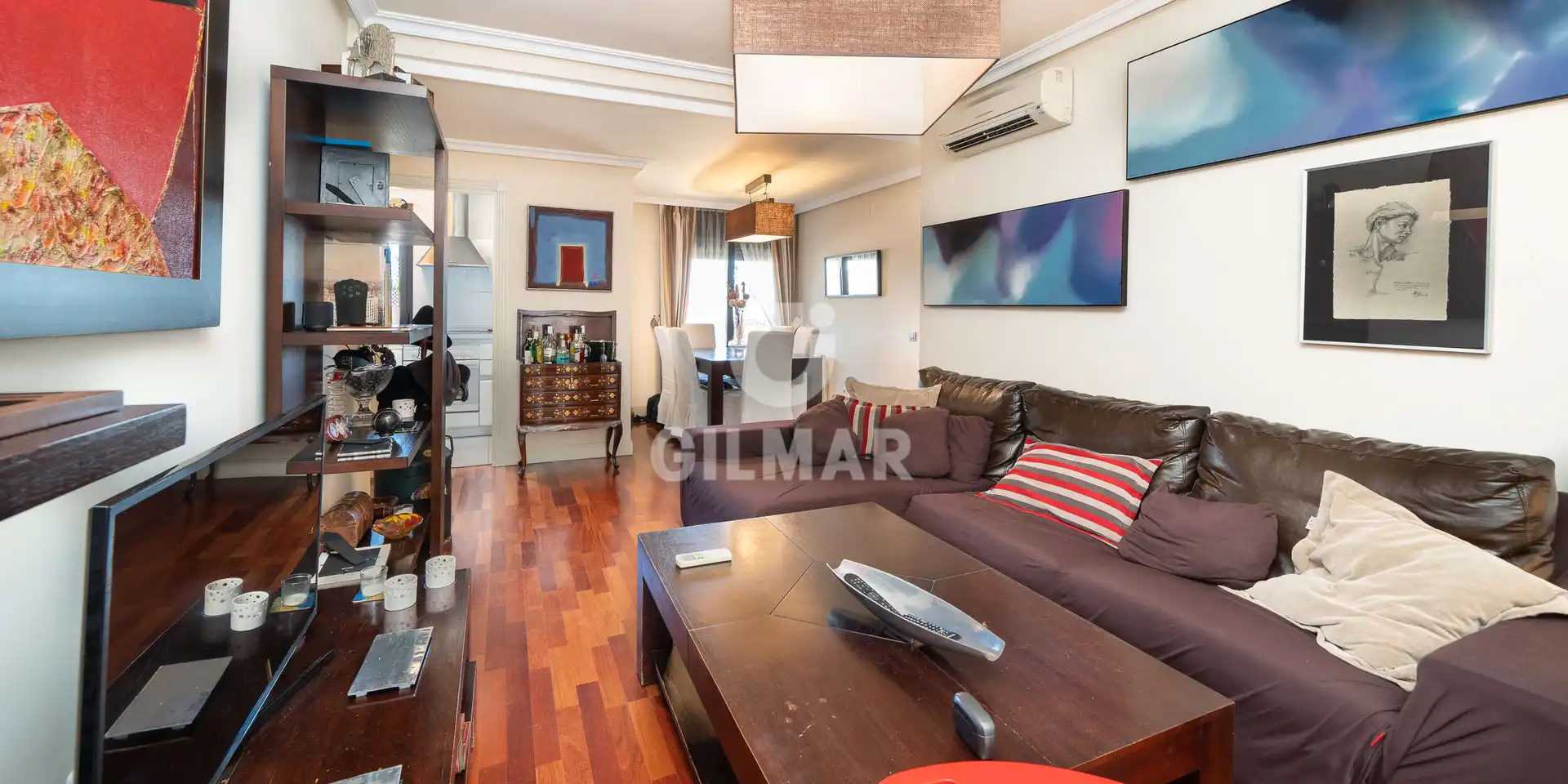 Sala de estar de Ático en venta en Madrid con Calefacción, Jardín privado y Trastero