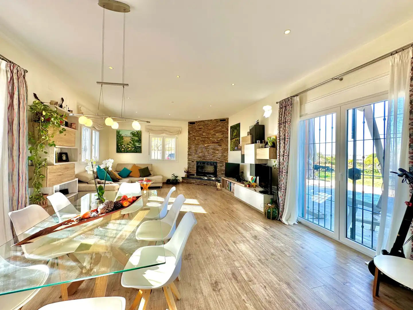 Sala de estar de Casa o chalet en venta en Villablanca con Aire acondicionado y Terraza