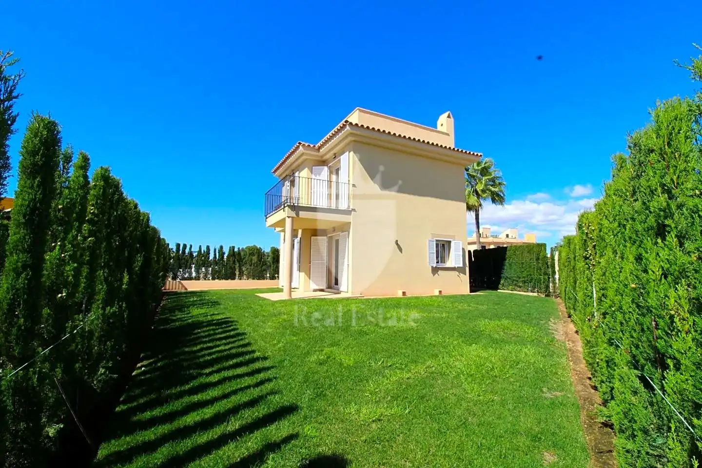 Vista exterior de Casa o xalet en venda en Campos amb Aire condicionat, Jardí privat i Terrassa